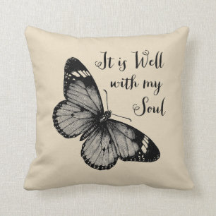 C'Est Bien Avec Mon Oreiller À Papillon Âme