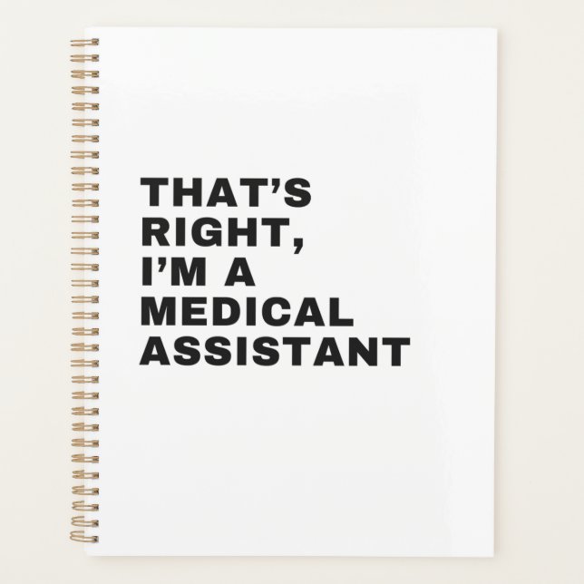 C'EST BIEN JE SUIS UNE ASSISTANTE MÉDICALE (Devant)