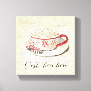 C'est Bon Bon Canvas Print