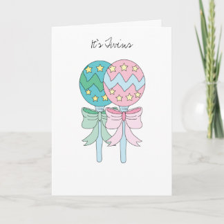 C'est carte de jumeaux