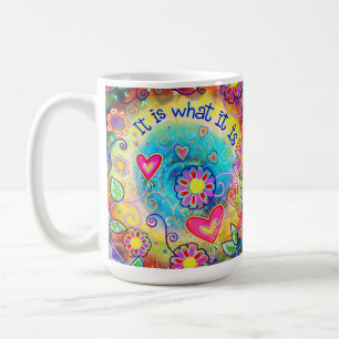 ‘C'est ce que c'est’ Mug café d'inspirivity