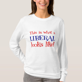 C'est ce qui ressemble un libéral au T-shirt