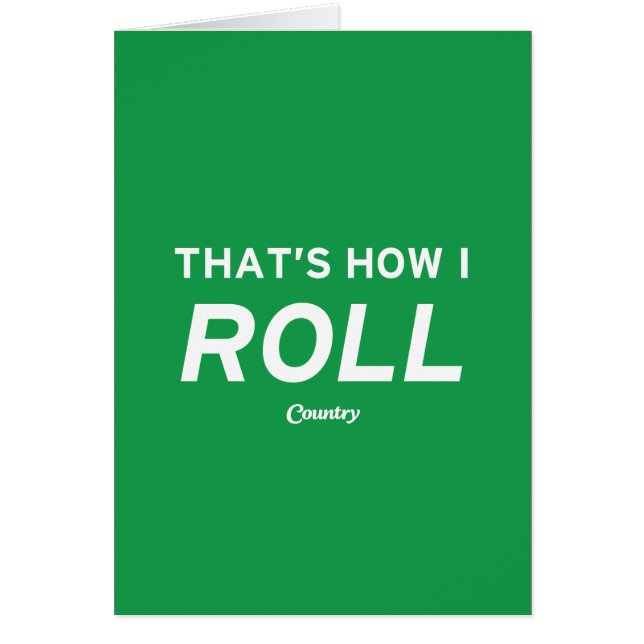 C'est comme ça que je roule (Devant)