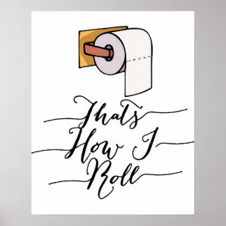 C'est comme ça que je roule drôle Poster de salle