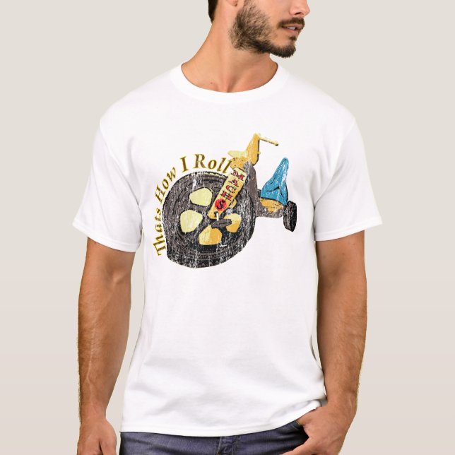 C'est comment je roule le T-shirt du mach 5. Style (Devant)