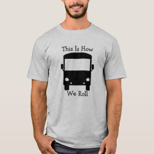C'est comment nous roulons le T-shirt de rv