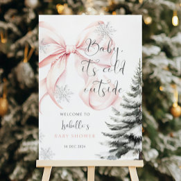 C'est froid dehors Baby shower de la Bow Rose Accu