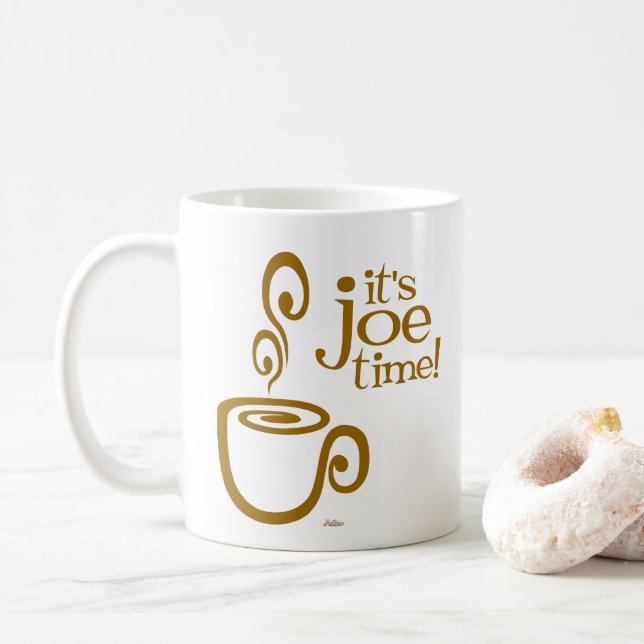 C'est Joe Time ! Mug (Avec donut)
