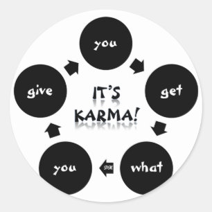 C'est Karma ! Autocollants