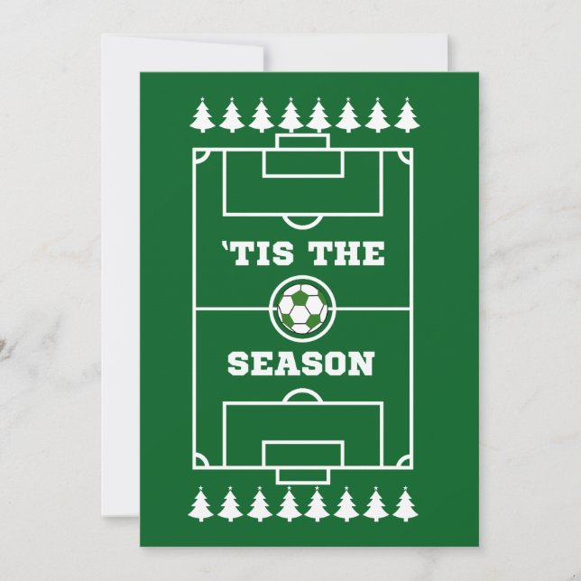 C'EST LA CARTE DE FOOTBALL DE FOOTBALL DE SOCCER D (Devant)