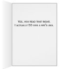 C'est la carte la plus romantique que j'ai jamais