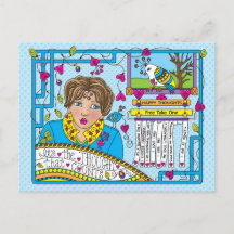 C'est la pensée qui compte_ Carte postale