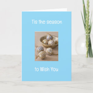 *C'EST LA SAISON* CARTE LAÏQUE DE NOËL