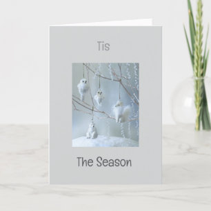 *C'EST LA SAISON* CARTE LAÏQUE DE NOËL