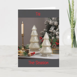 *C'EST LA SAISON* CARTE LAÏQUE DE NOËL