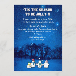 'C'est la saison - Invitation de Noël