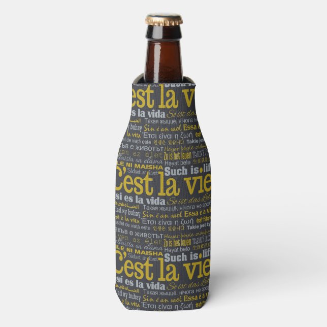 C'est La Vie beverage coolers (Bottle Front)