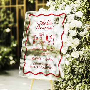 C'est l'amour Panneau de Signe de Dîner de Répétit