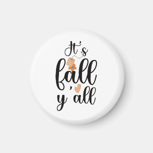 C'est l'automne, mignon Magnet Teabag