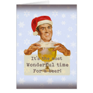 C'est le moment de la récréation. Carte de Noël