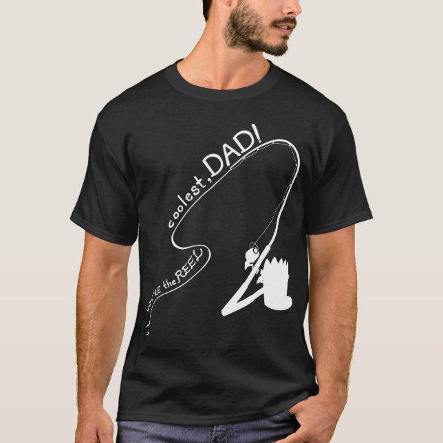 c'est le plus cool de bobine, t-shirt papa | FÊTE  (Devant)