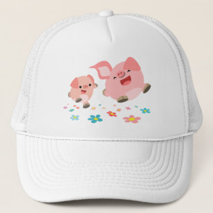 C'est le printemps ! ! - Deux mignons Casquettes d