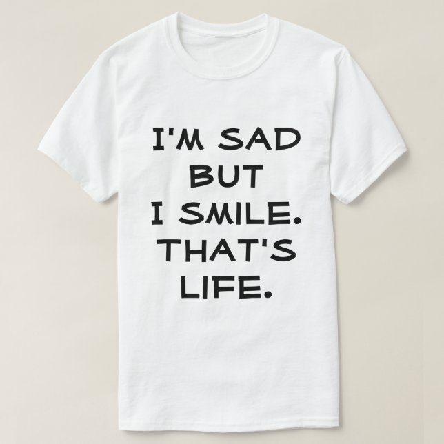 C'est le T-shirt de base pour hommes de vie (Design devant)