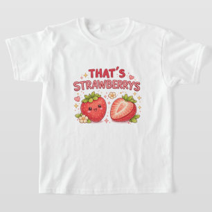 C'est le T-Shirt Strawberrys Cute Kids