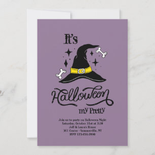C'est les invitations à la fête d'Halloween
