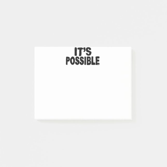 C'est les notes de post-it possibles (Devant)