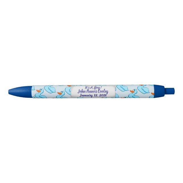 C'est les stylos bleus d'un canard de garçon (Devant)