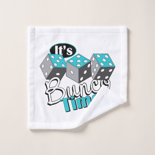 C'est l'heure de Bunco ! (Gant de toilette)
