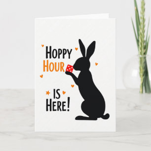 C'est l'heure Heureuse Carte de Temps Amusant
