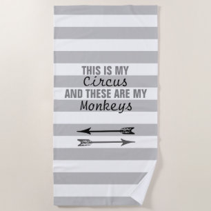 C'est ma serviette de plage barrée par cirque