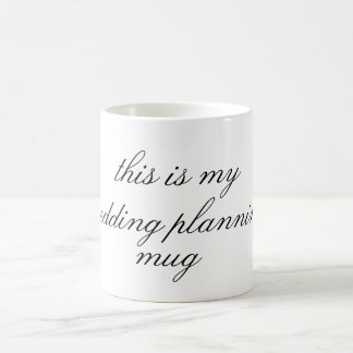 c'est ma tasse de café de tasse de planification