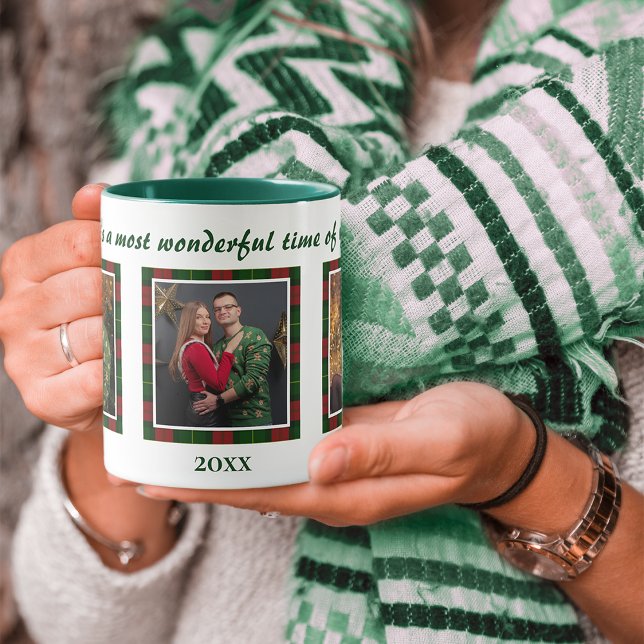 C'est merveilleux temps de l'année café Mug (Créateur téléchargé)