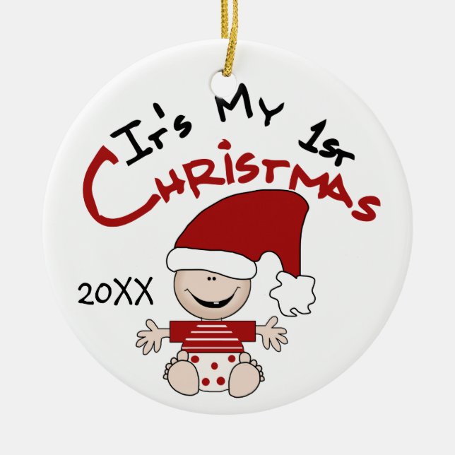 C'est mon 1er ornement de Noël (Devant)