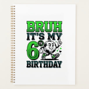 C'est Mon 6e Anniversaire Garçon de Football