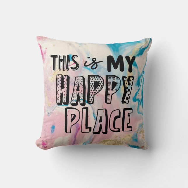 C'est mon Coussin de place heureux (Recto)