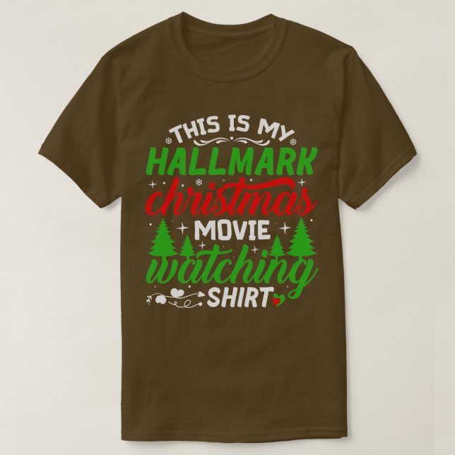 C'Est Mon Noël Regarder TShirt 1 (Design devant)