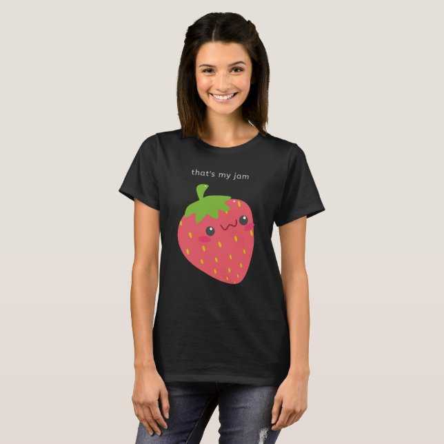 C'est mon T-shirt de fraise de confiture (Devant entier)