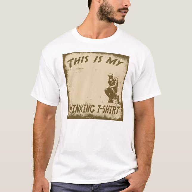 C'EST MON T-SHIRT DE PENSÉE (Devant)