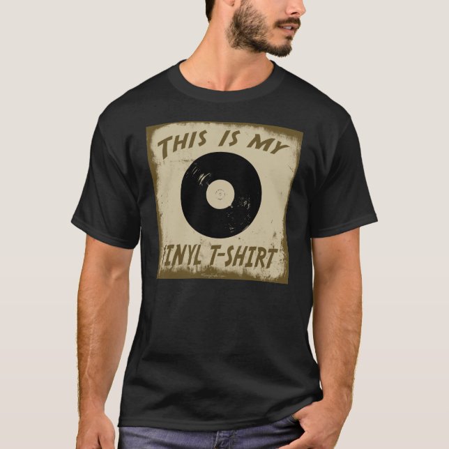 C'EST MON T-SHIRT DE VINYLE (Devant)