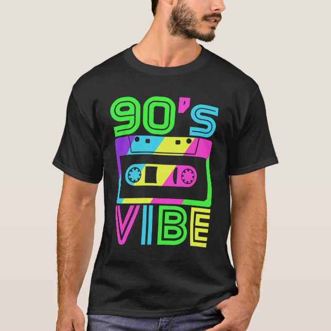 C'est mon T-shirt du parti Vibe Tee 80's 90's 90 (Devant)
