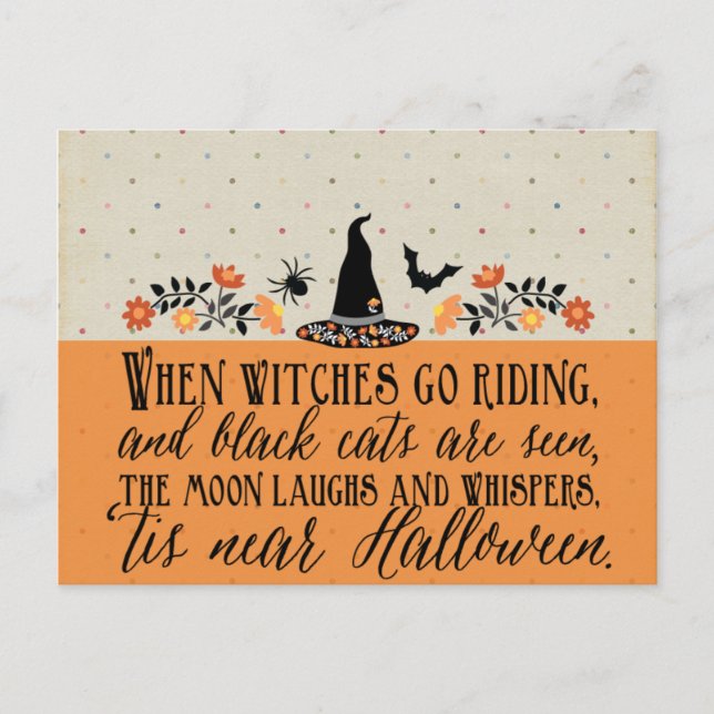 'C'Est Près De La Carte Postale Halloween (Devant)