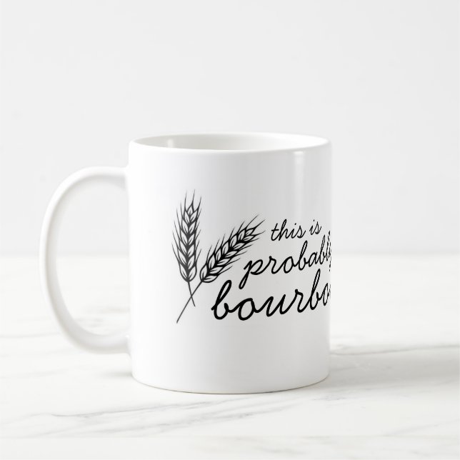 C'est probablement tasse de café de bourbon (Gauche)