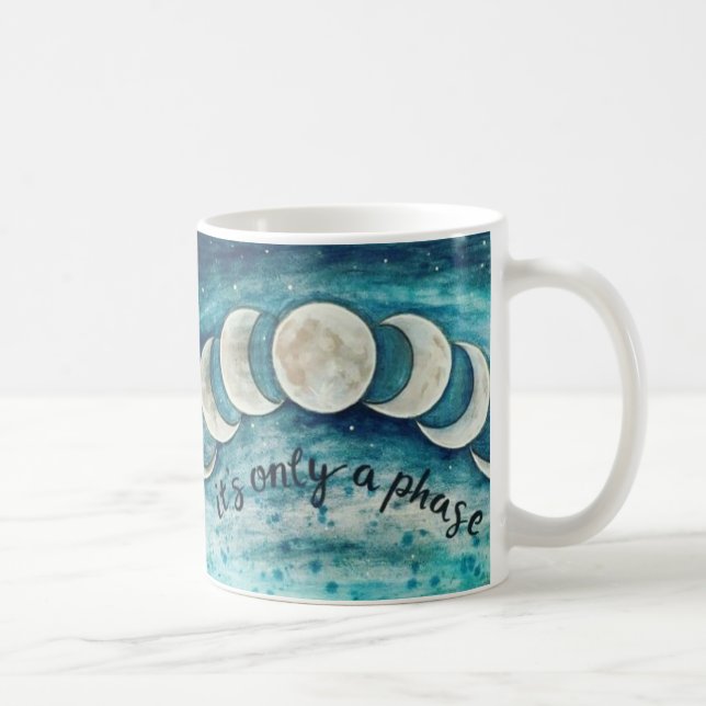 C'est seulement une tasse de café de phase de lune (Droite)