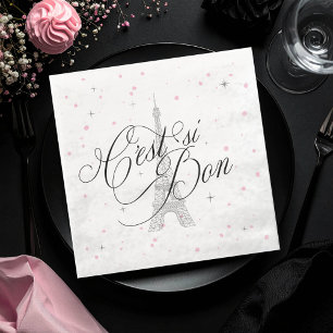C'est si Bon Parisian Sweet 16 ID1162 Napkin