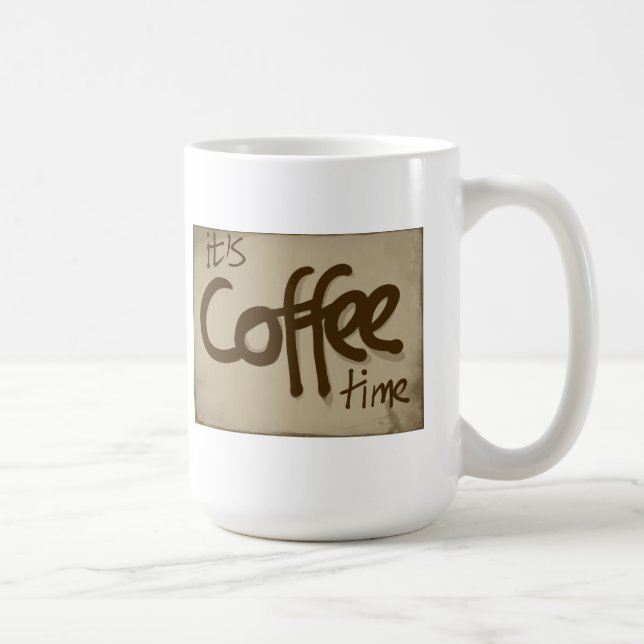 C'est tasse de temps de café (Droite)
