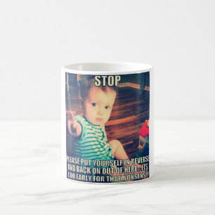 C'est tasse drôle trop tôt
